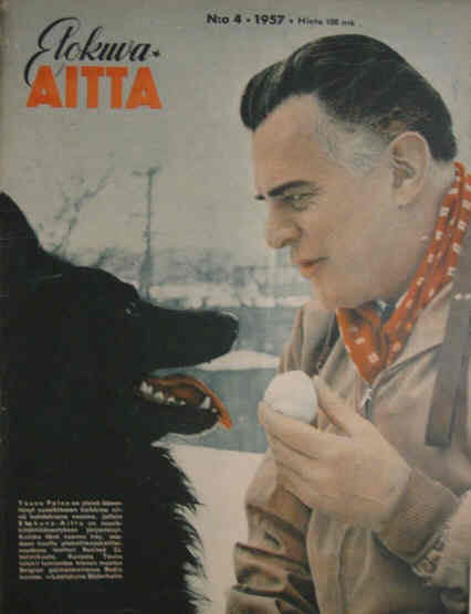 ELOKUVA-AITTA magazine side cover Issue 4  1957