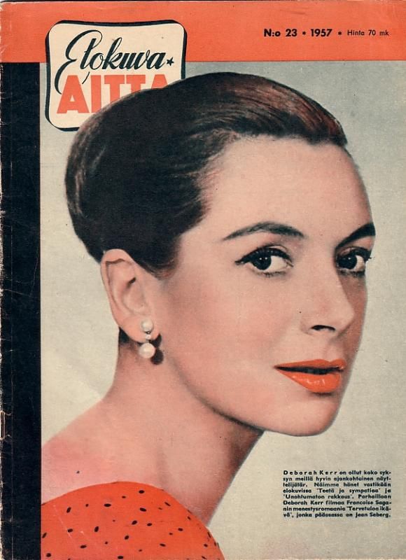 ELOKUVA-AITTA magazine side cover Issue 23  1957