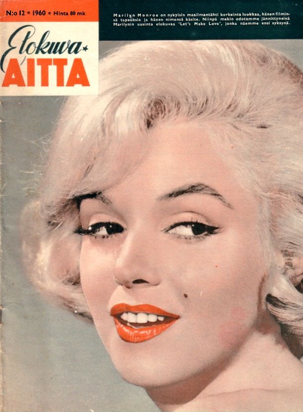 ELOKUVA-AITTA magazine side cover Issue 12  1960