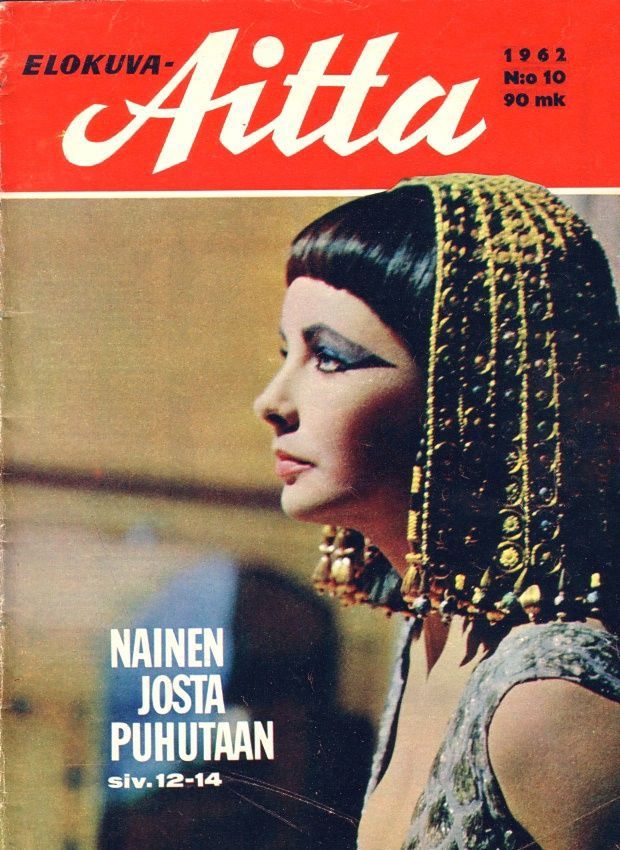 ELOKUVA-AITTA magazine side cover Issue 10  1962