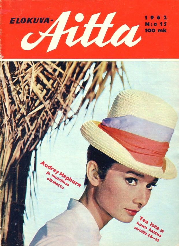 ELOKUVA-AITTA magazine side cover Issue 15  1962