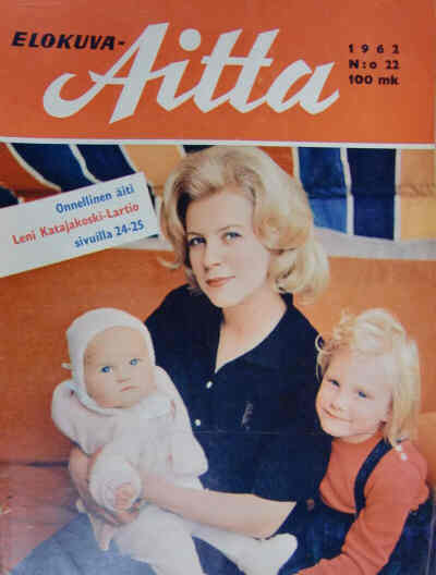 ELOKUVA-AITTA magazine side cover Issue 22  1962