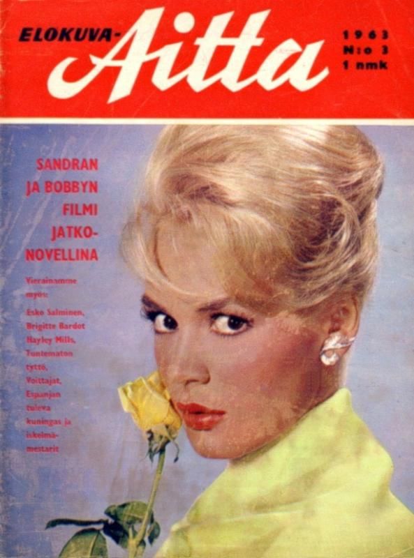 ELOKUVA-AITTA magazine side cover Issue 3  1963