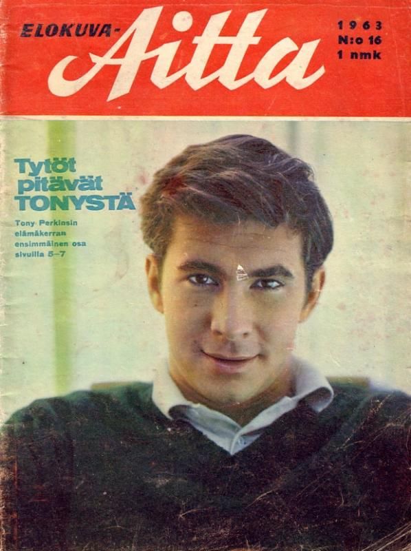 ELOKUVA-AITTA magazine side cover Issue 16  1963