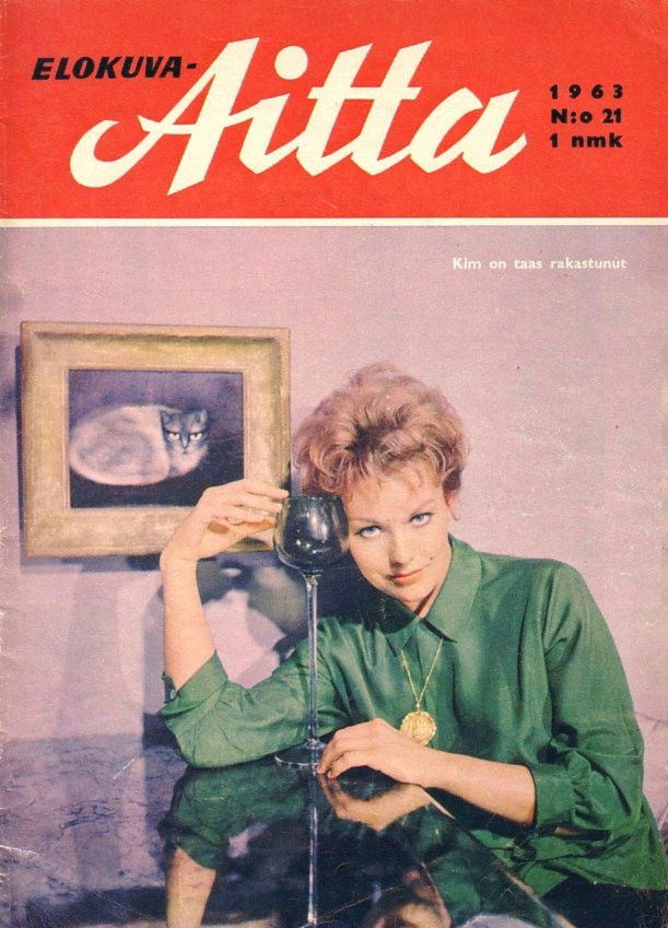 ELOKUVA-AITTA magazine side cover Issue 21  1963