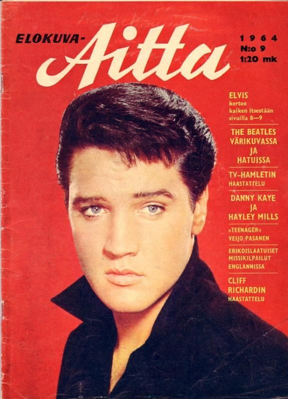 ELOKUVA-AITTA magazine side cover Issue 9  1964