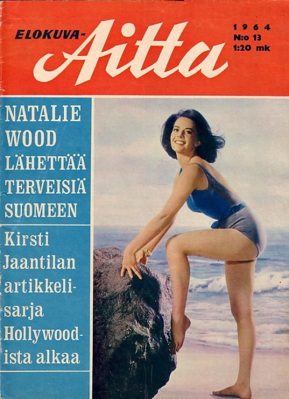 ELOKUVA-AITTA magazine side cover Issue 13  1964