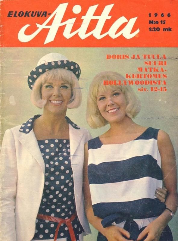ELOKUVA-AITTA magazine side cover Issue 15  1966