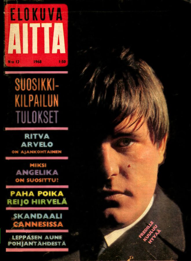 ELOKUVA-AITTA magazine side cover Issue 12  1968