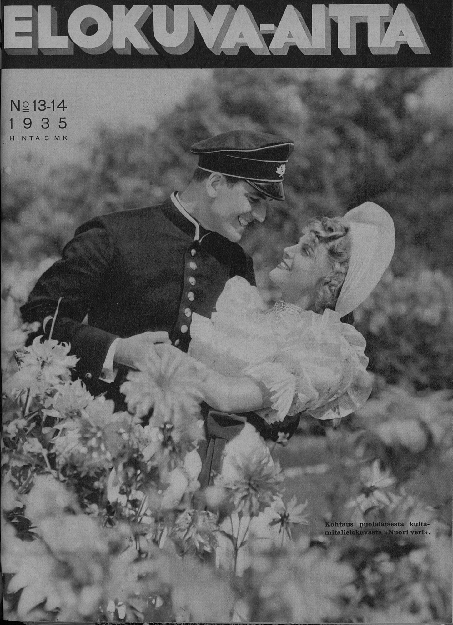 ELOKUVA-AITTA magazine side cover Issue 13-14 15 July 1935