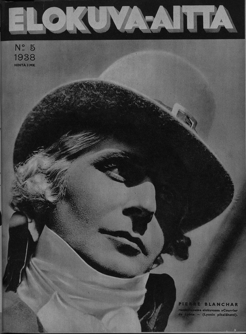 ELOKUVA-AITTA magazine side cover Issue 5 1 March 1938