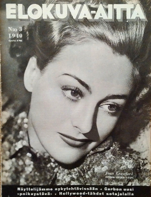 ELOKUVA-AITTA magazine side cover Issue 3   1940