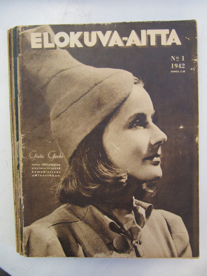 ELOKUVA-AITTA magazine side cover Issue 1   1942