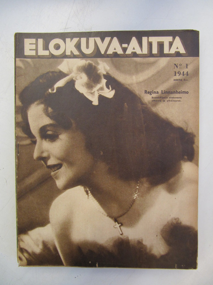 ELOKUVA-AITTA magazine side cover Issue 1   1944