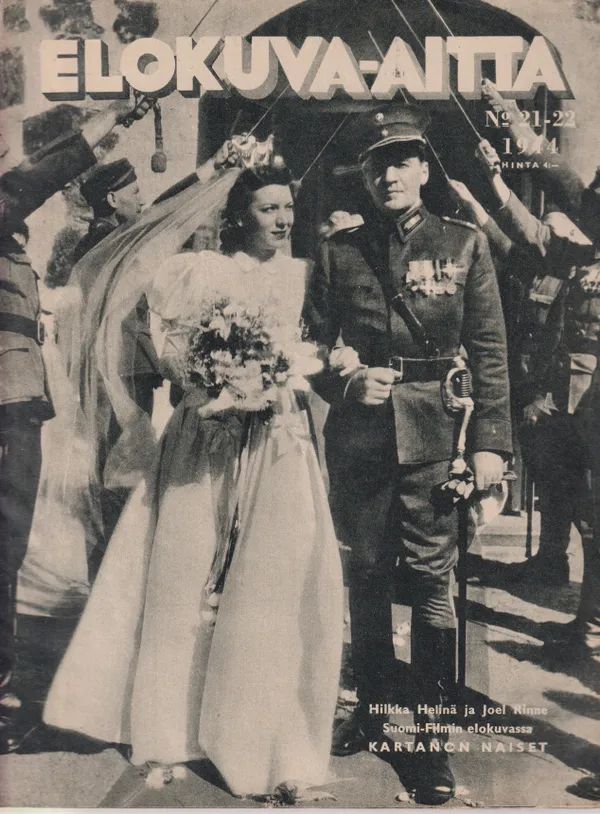 ELOKUVA-AITTA magazine side cover Issue 21-22   1944