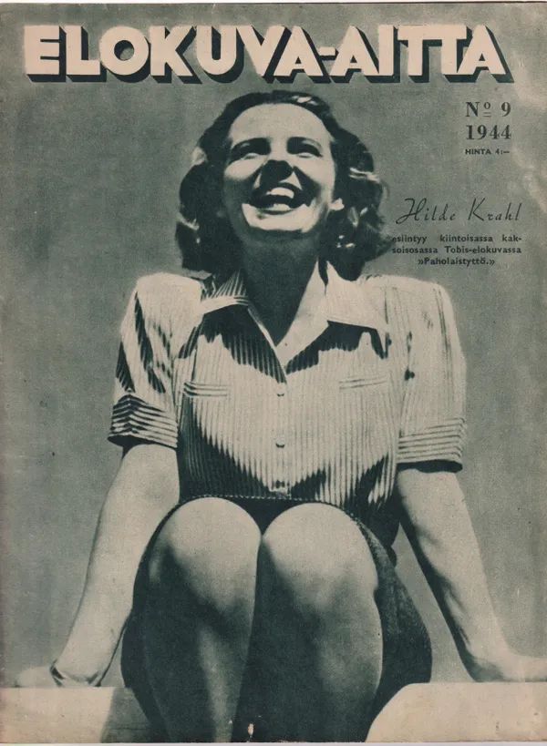 ELOKUVA-AITTA magazine side cover Issue 9   1944