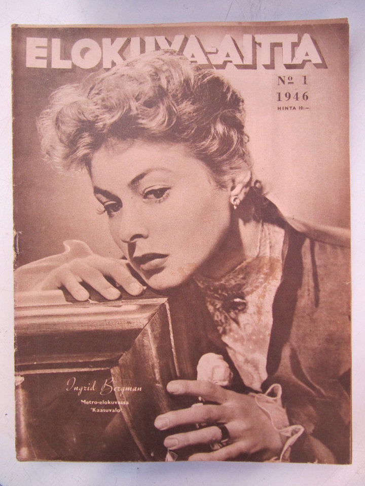 ELOKUVA-AITTA magazine side cover Issue 1   1946