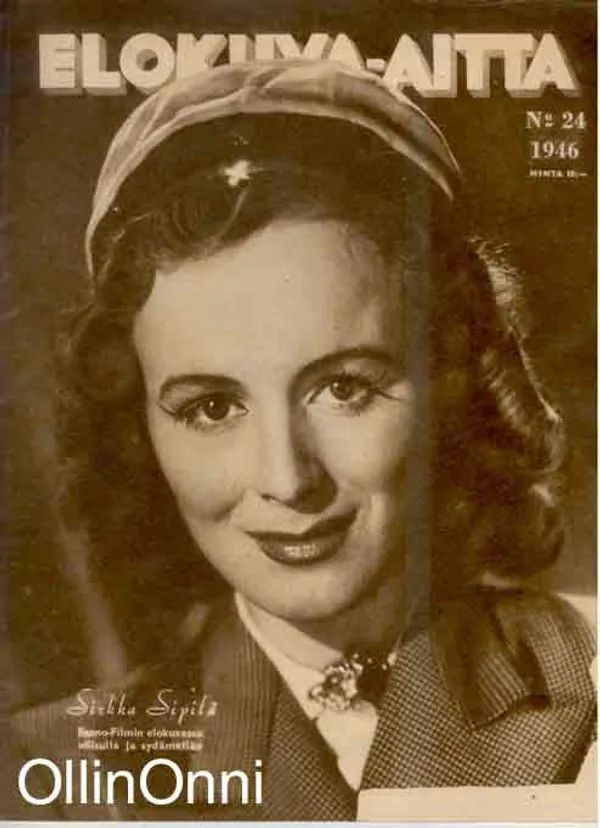 ELOKUVA-AITTA magazine side cover Issue 24   1946