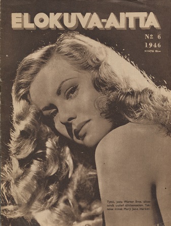 ELOKUVA-AITTA magazine side cover Issue 6   1946