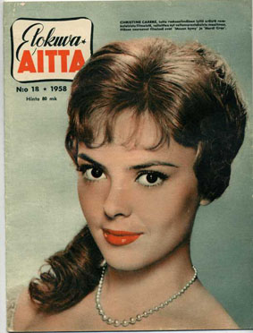 ELOKUVA-AITTA magazine side cover Issue 18   1958