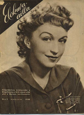 ELOKUVA-AITTA magazine side cover Issue 5   1948