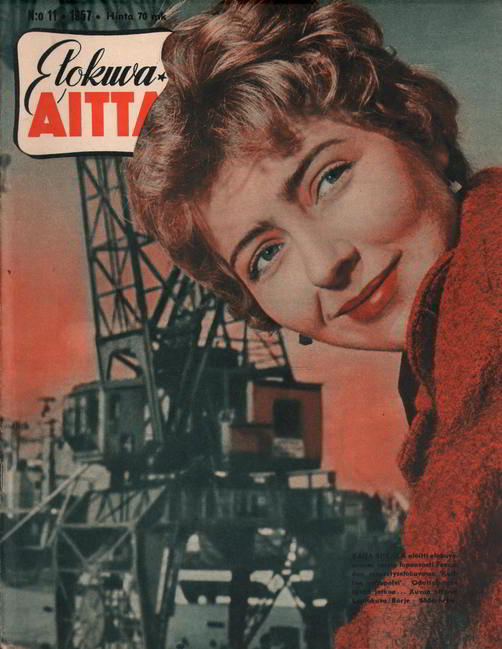 ELOKUVA-AITTA magazine side cover Issue 11   1957