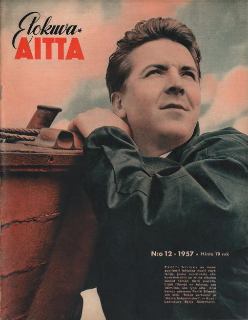 ELOKUVA-AITTA magazine side cover Issue 12   1957