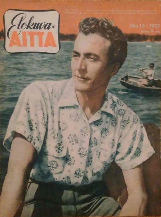 ELOKUVA-AITTA magazine side cover Issue 16   1957