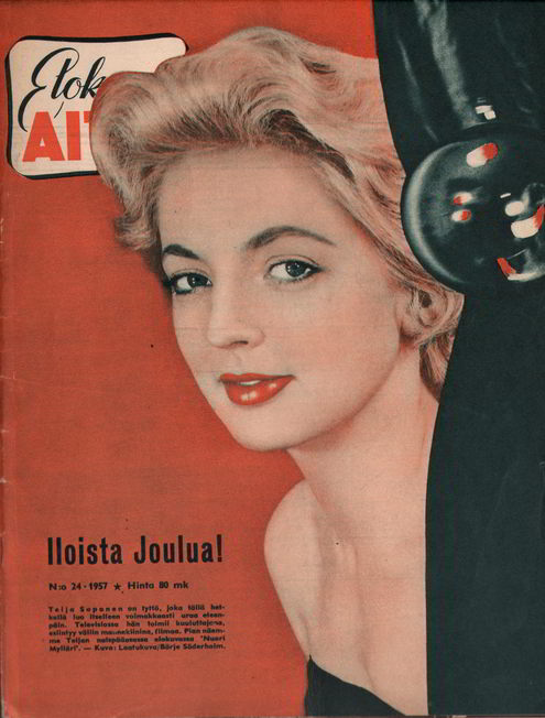 ELOKUVA-AITTA magazine side cover Issue 24   1957