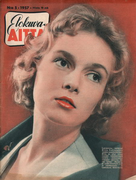ELOKUVA-AITTA magazine side cover Issue 5   1957