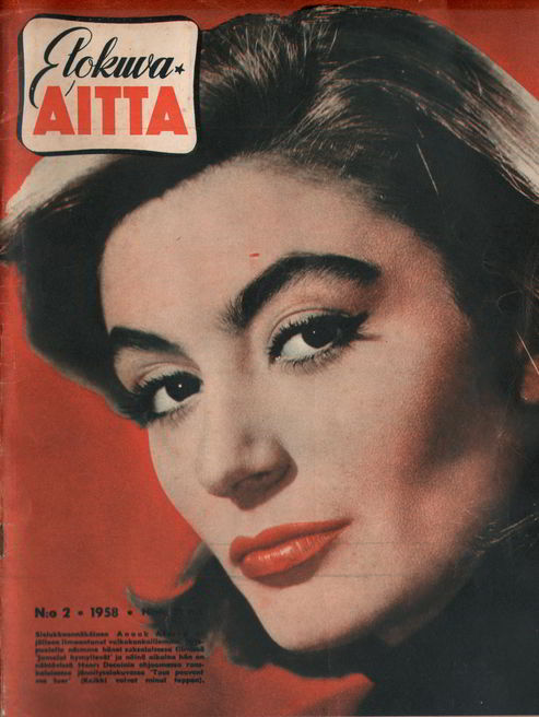 ELOKUVA-AITTA magazine side cover Issue 2   1958