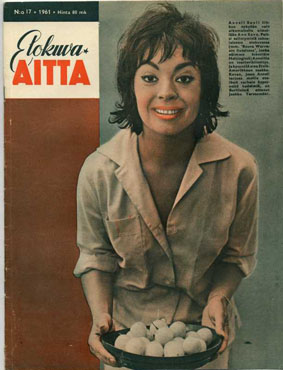 ELOKUVA-AITTA magazine side cover Issue 17   1961