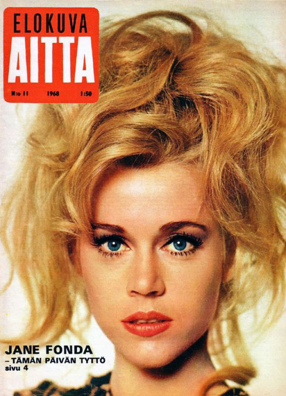 ELOKUVA-AITTA magazine side cover Issue 11   1968