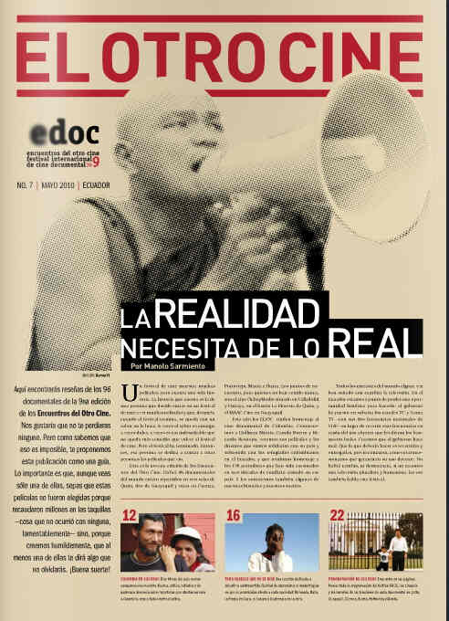 EL OTRO CINE magazine side cover Issue 7 May 2010
