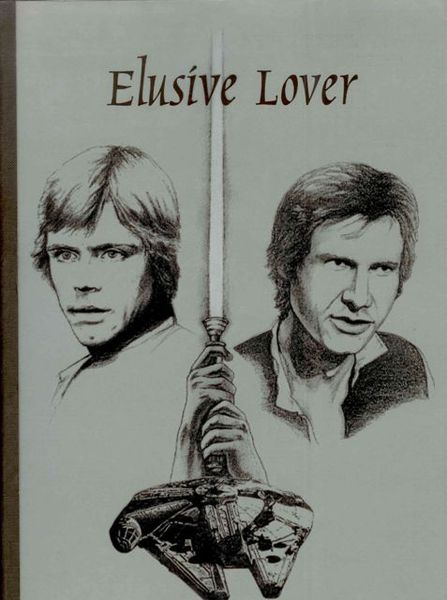 ELUSIVE LOVER magazine side cover Issue 1  1996