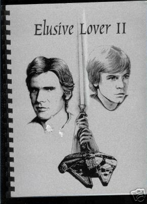 ELUSIVE LOVER magazine side cover Issue 2  1997