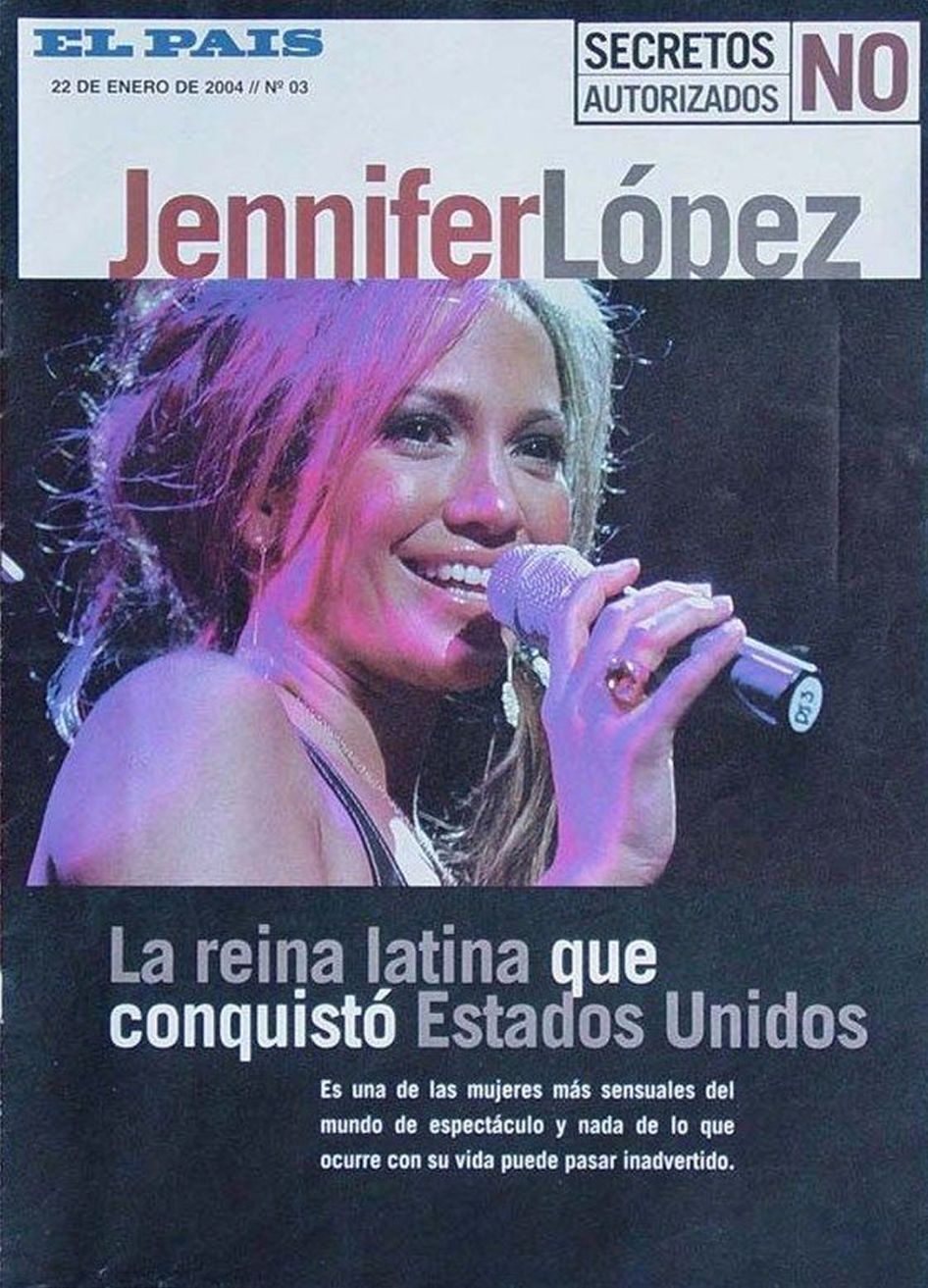 PAIS |EL magazine side cover Issue 3 22 January 2004