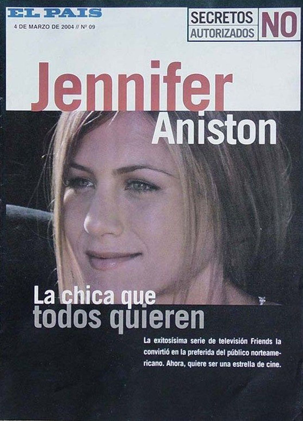 PAIS |EL magazine side cover Issue 9 4 March 2004