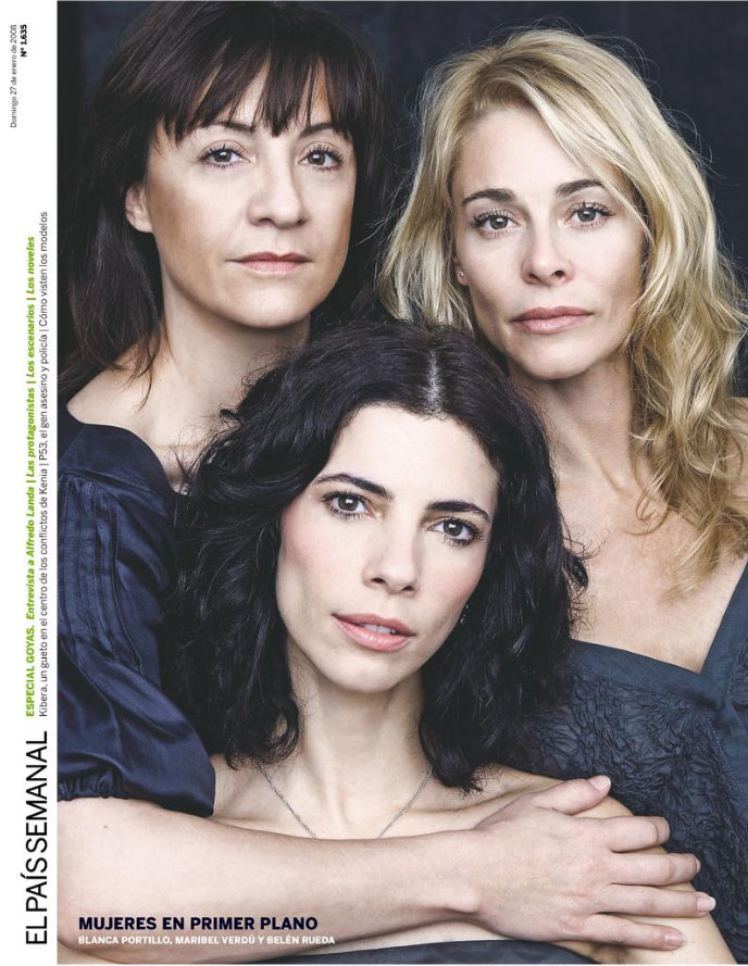 EL PAIS SEMANAL magazine side cover Issue 1635 27 January 2008