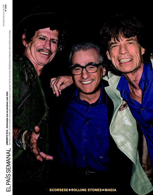 EL PAIS SEMANAL magazine side cover Issue 1644 30 March 2008