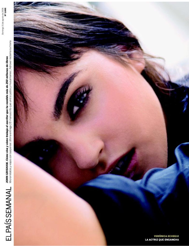EL PAIS SEMANAL magazine side cover Issue 1666 31 August 2008