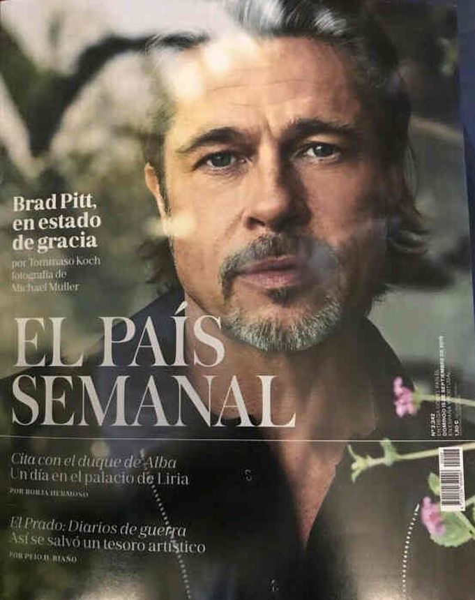EL PAIS SEMANAL magazine side cover Issue 2242 15 September 2019