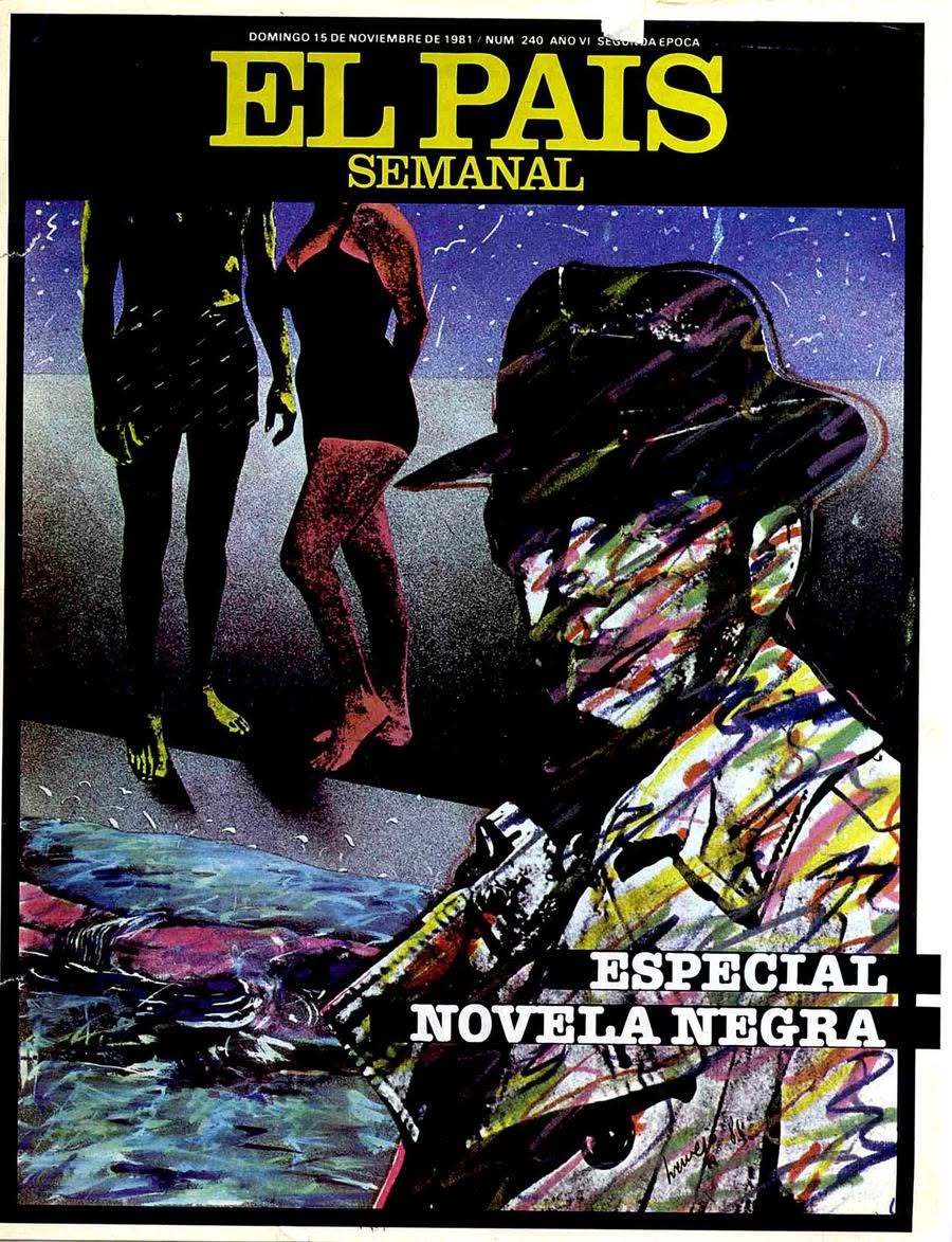 EL PAIS SEMANAL magazine side cover Issue 240  November 1981