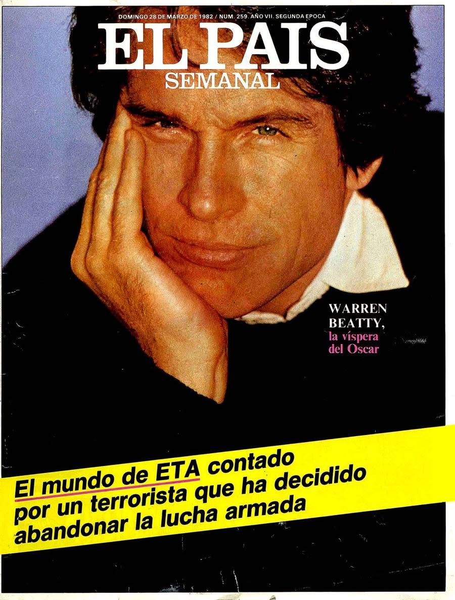 EL PAIS SEMANAL magazine side cover Issue 259  March 1982