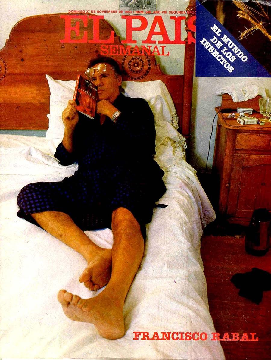 EL PAIS SEMANAL magazine side cover Issue 346  November 1983