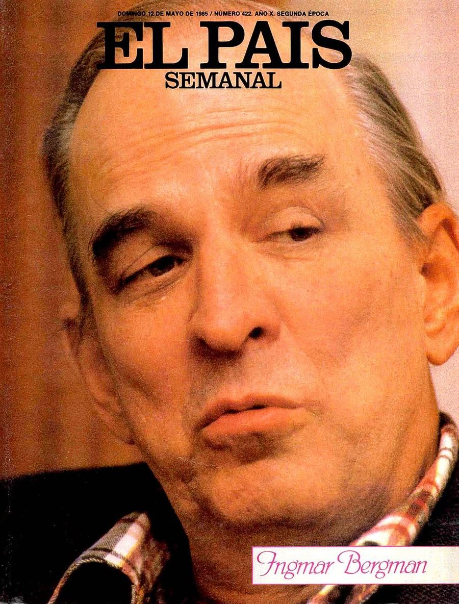 EL PAIS SEMANAL magazine side cover Issue 422  May 1985