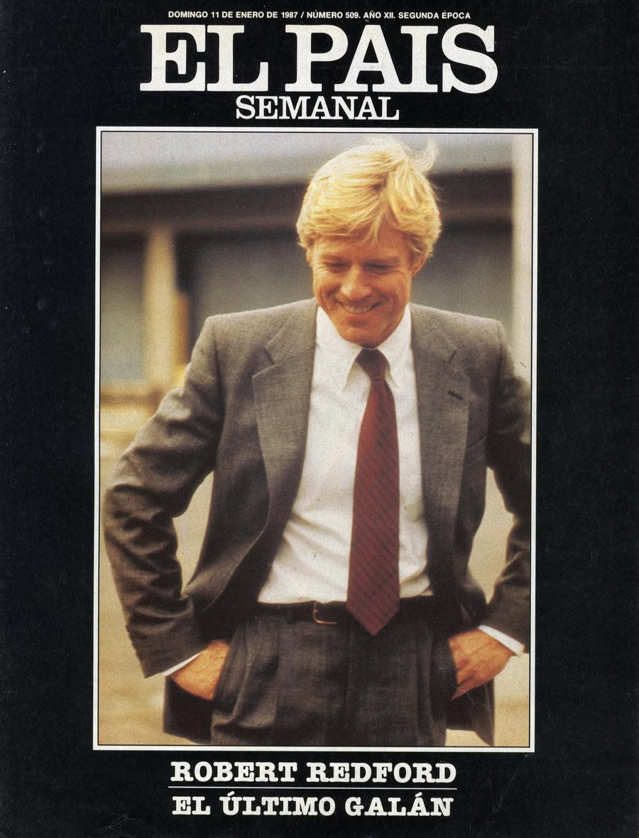 EL PAIS SEMANAL magazine side cover Issue 509  January 1987