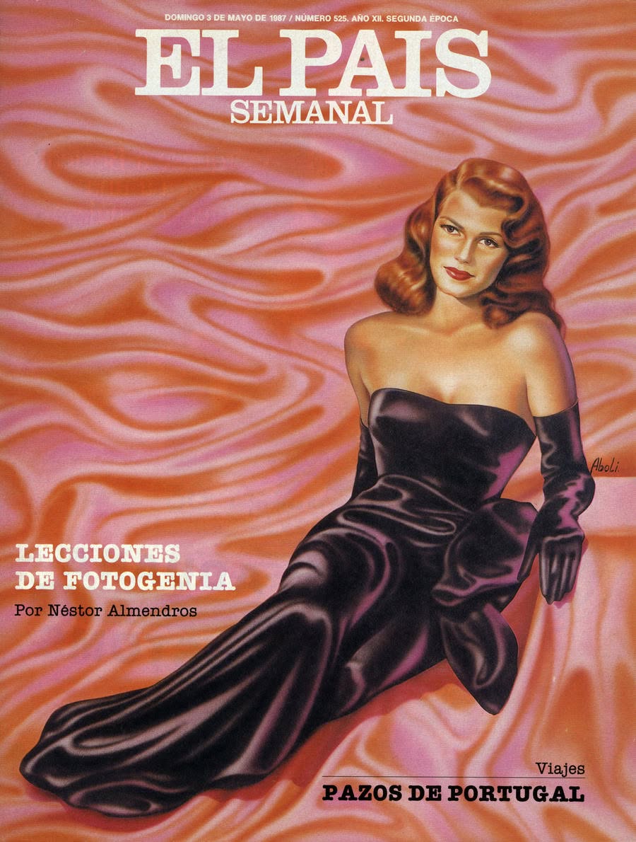 EL PAIS SEMANAL magazine side cover Issue 525  May 1987