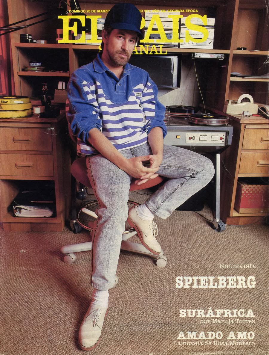EL PAIS SEMANAL magazine side cover Issue 571  March 1988