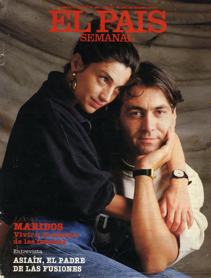 EL PAIS SEMANAL magazine side cover Issue 584  June 1988
